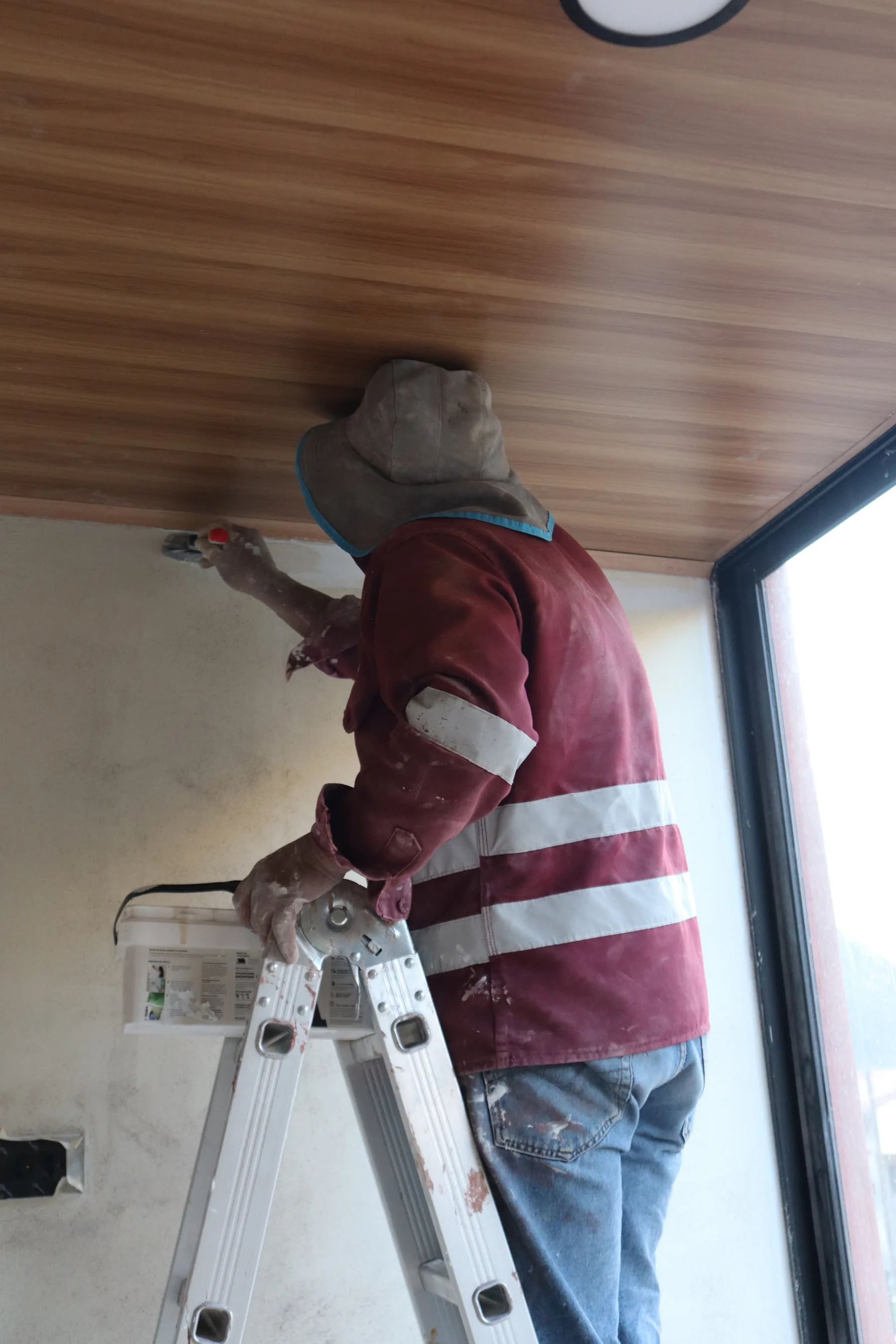 Trabajo en cielo raso